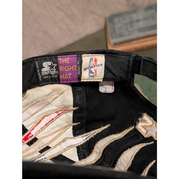 VTG Starter 1998/1999 Chicago Bulls Championship Strapback Hat - Picture 5 of 5